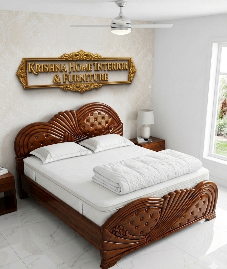 Teak Wood Cot 6x6